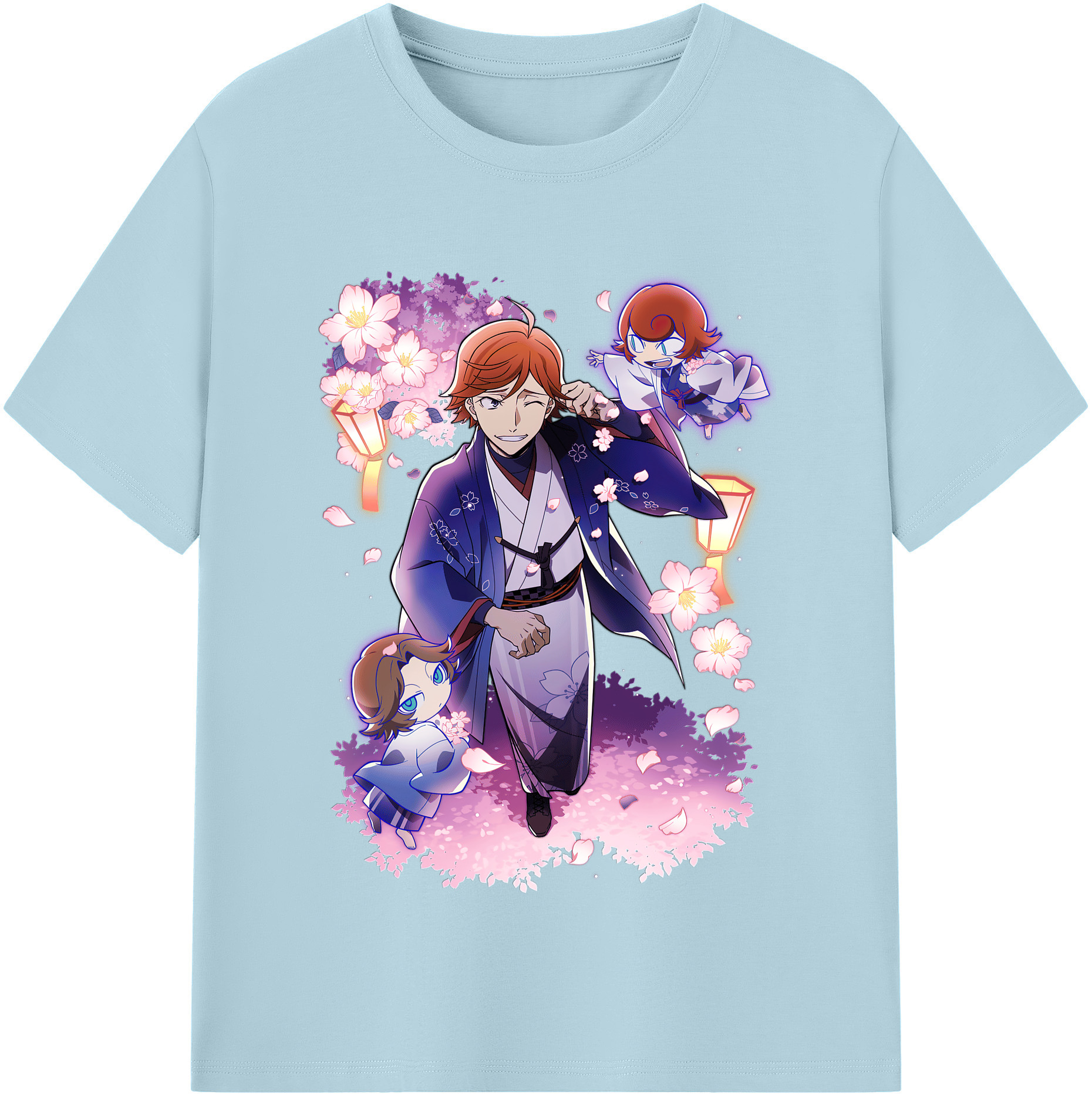 （画像用） 文豪ストレイドッグス Bungo Stray Dogs 綿100％半袖Tシャツ（フロントプリント）